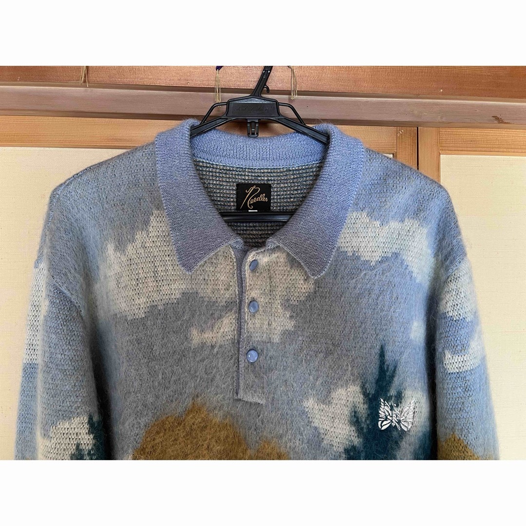 Needles×KITH ニードルズ×キスMOHAIR POLO SWEATER