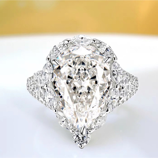 エレガント プロポーズ リング 婚約指輪 ダイヤモンド結婚記念日 誕生日結婚祝い(リング(指輪))