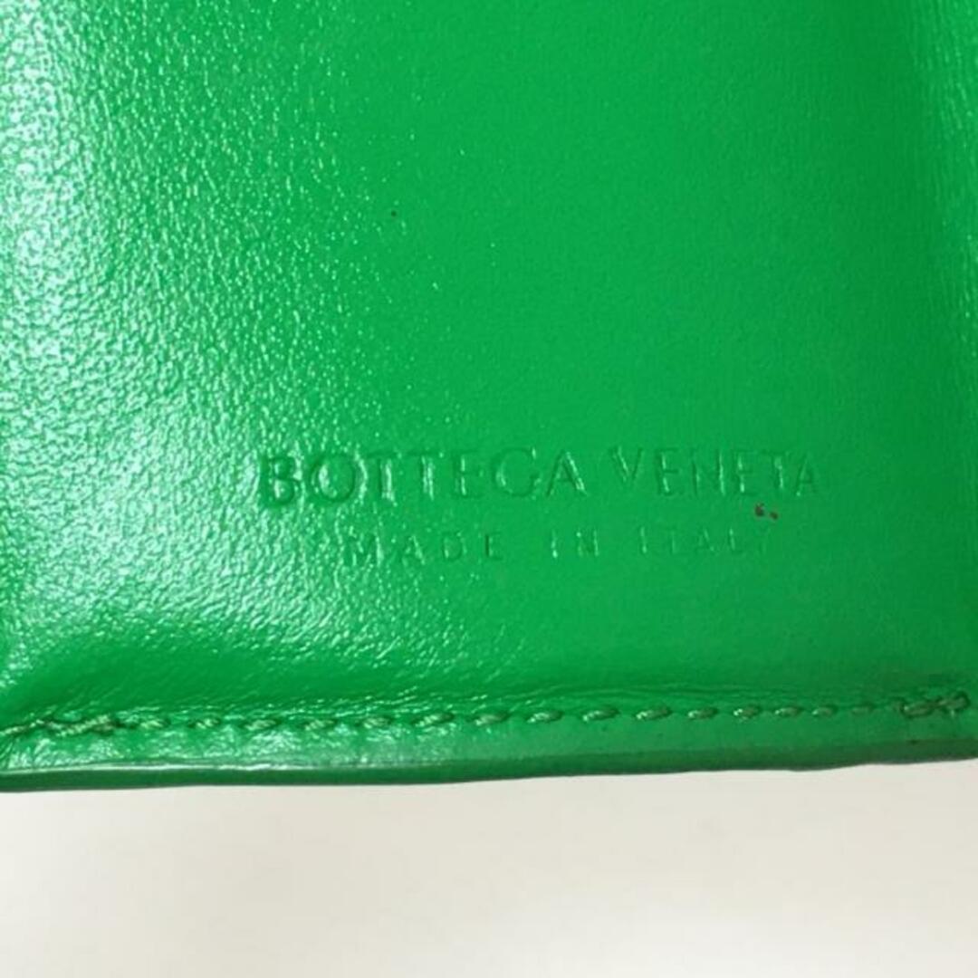 BOTTEGA VENETA ボッテガヴェネタ　三つ折り財布　グリーン