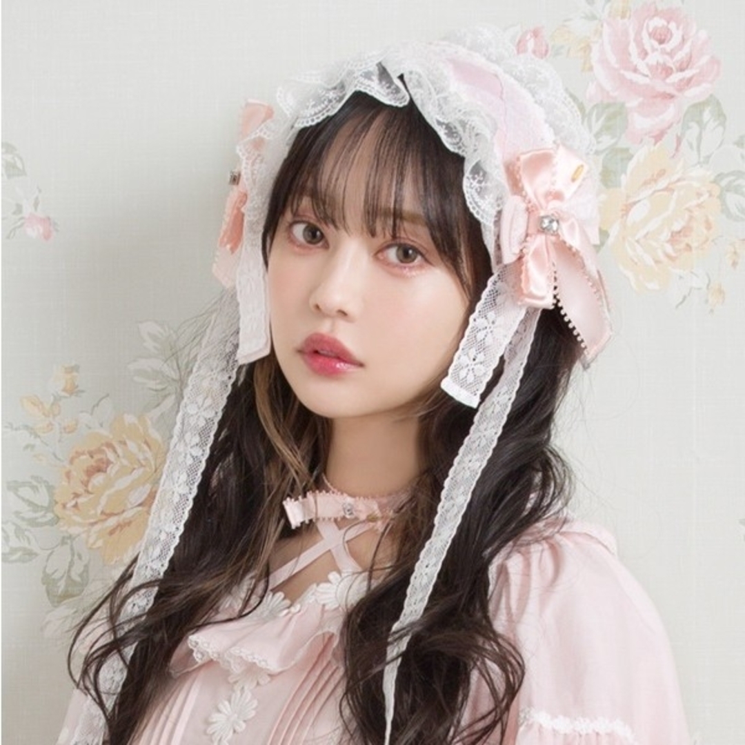 Angelic Pretty(アンジェリックプリティー)のうさぎ様専用新品DaisyDoleベッドドレス レディースのヘアアクセサリー(ヘアバンド)の商品写真