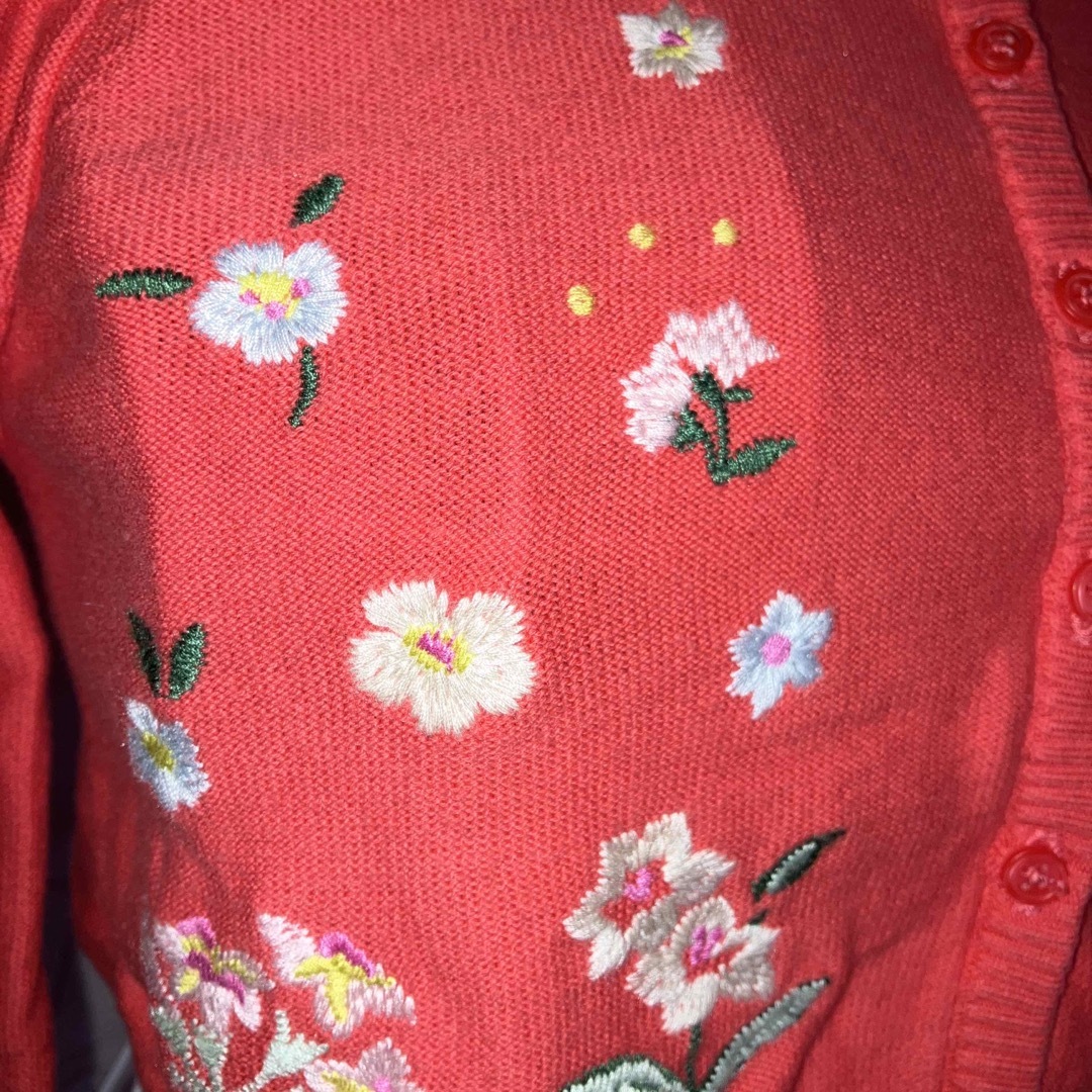 Cath Kidston(キャスキッドソン)の Cath Kids女児カーディガン キッズ/ベビー/マタニティのキッズ服女の子用(90cm~)(カーディガン)の商品写真