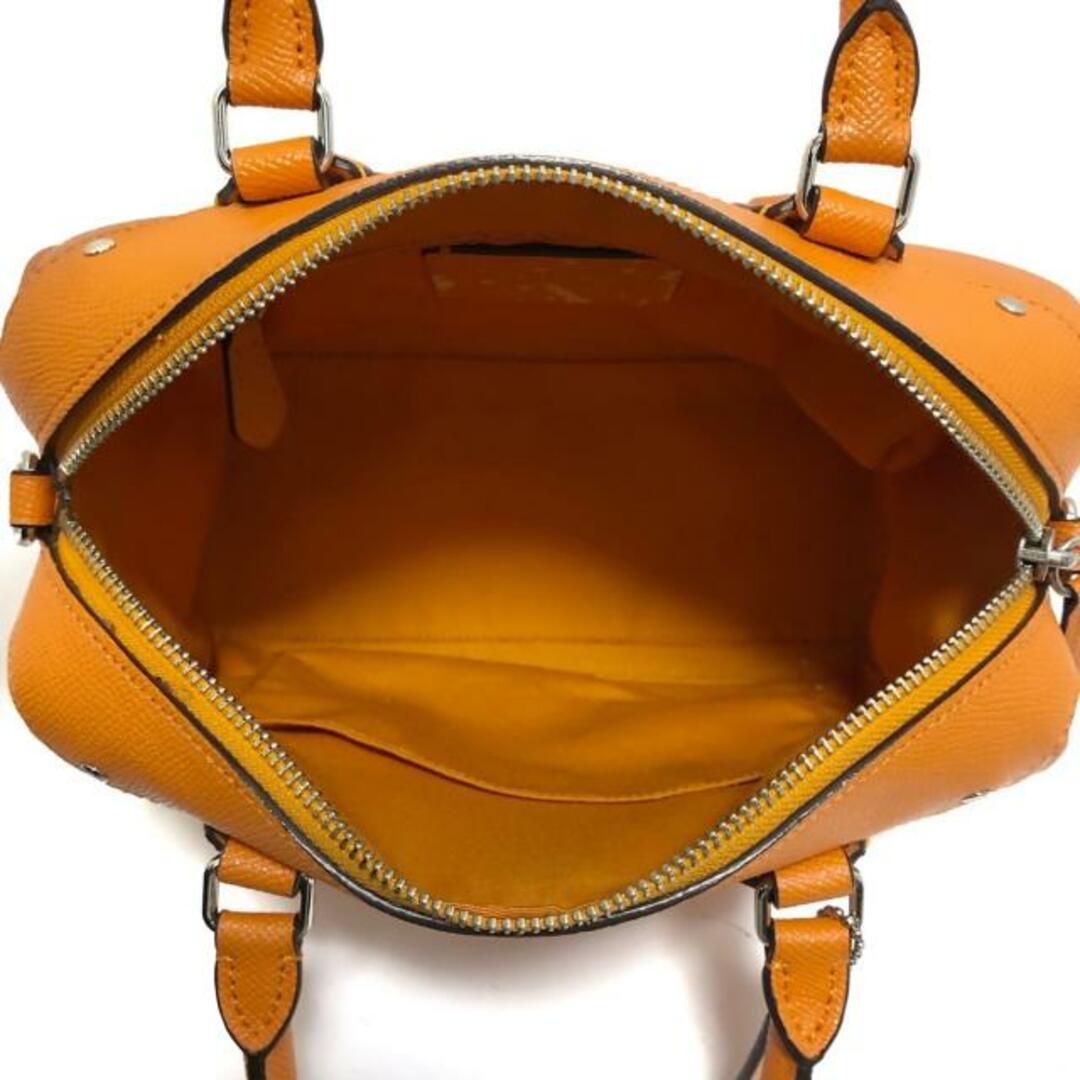 COACH - コーチ ハンドバッグ美品 F57521 オレンジの通販 by ブラン