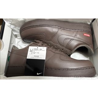 シュプリーム(Supreme)のSupreme Nike Air Force 1 Low バロックブラウン(スニーカー)