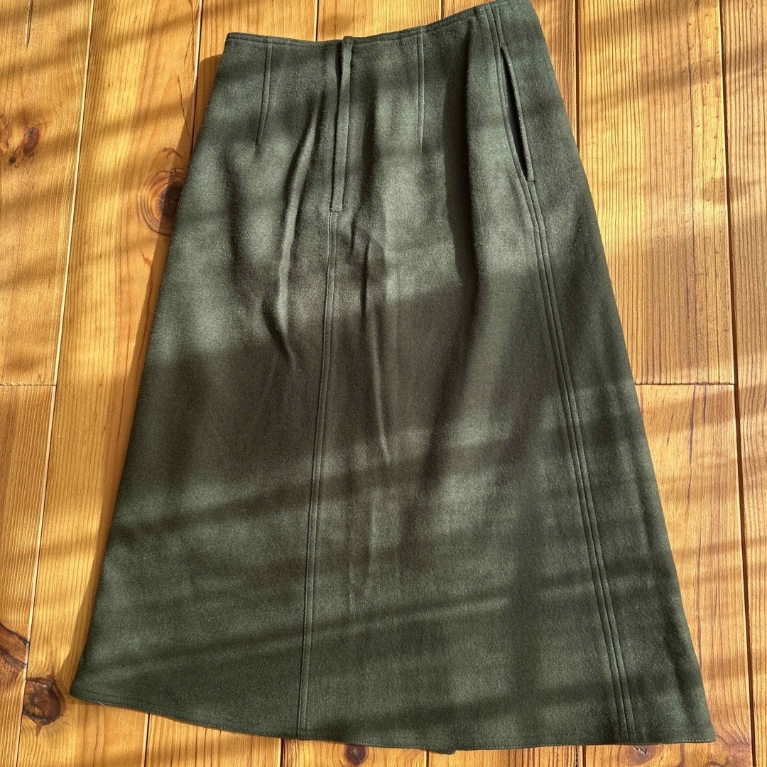 Mila Owen(ミラオーウェン)のミラオーウェン ウールスカート  レディースのスカート(ロングスカート)の商品写真
