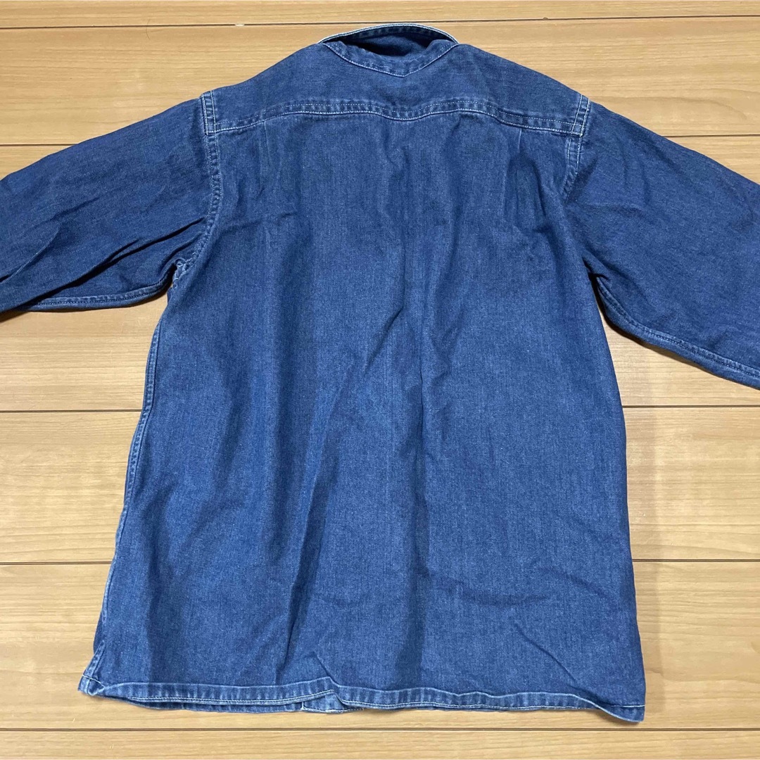 mikihouse(ミキハウス)のミキハウス デニムシャツ 110cm キッズ/ベビー/マタニティのキッズ服男の子用(90cm~)(ブラウス)の商品写真