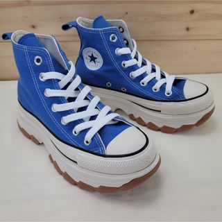 オールスター(ALL STAR（CONVERSE）)のコンバース オールスター トレック ウェーブ ハイ チャックテイラー 青 22㎝(スニーカー)