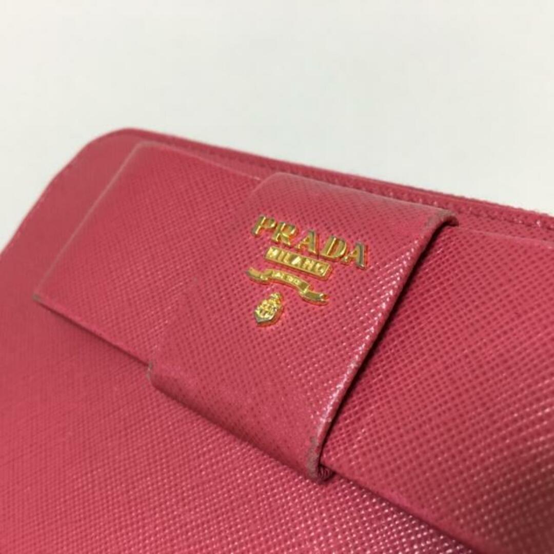 PRADA - プラダ 長財布 - 1M0506 ピンク リボンの通販 by ブランディア