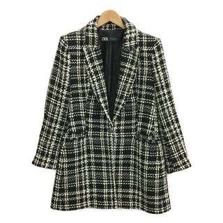 ザラ(ZARA)のザラ ZARA ツイードコート    レディース L(その他)