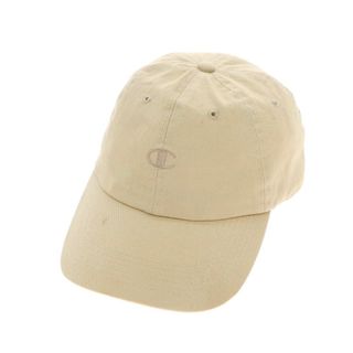 チャンピオン(Champion)の【中古】チャンピオン Champion コットン ベースボールキャップ ベージュ【ユニセックス】(キャップ)