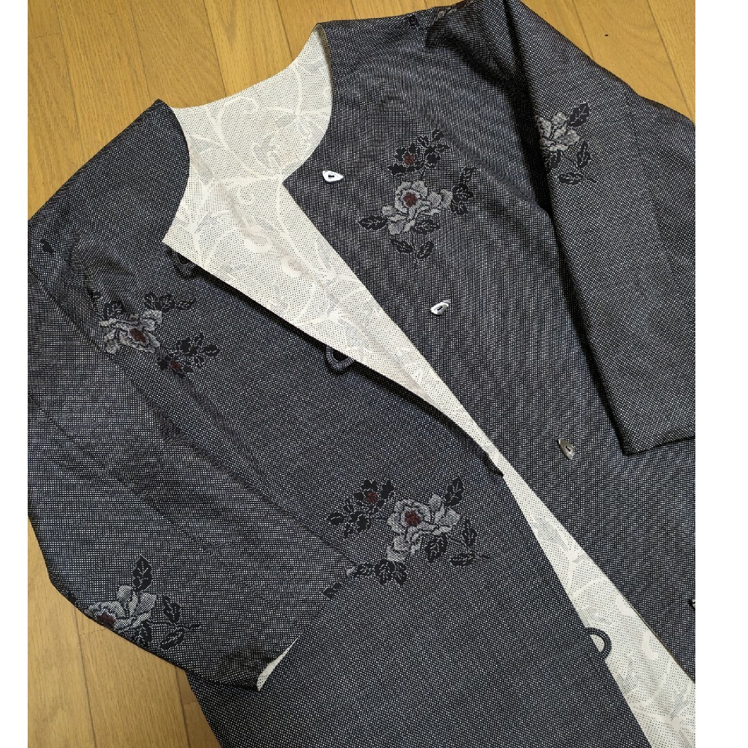 SOLD 着物リメイクリバーシブルコート 大島紬 FREE SIZEの通販 SOLD 着物リメイクリバーシブルコート 大島紬 FREE SIZEの通販