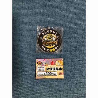 ハンシンタイガース(阪神タイガース)の阪神タイガース 優勝記念 アクリルキーホルダー B(記念品/関連グッズ)