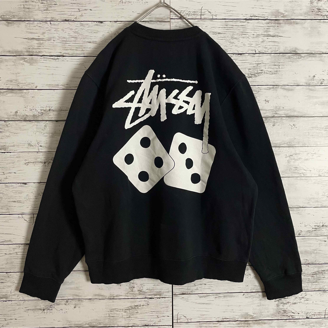 STUSSY(ステューシー)の【人気デザイン】ステューシー 8ボール 即完売モデル スウェット 定番カラー メンズのトップス(スウェット)の商品写真