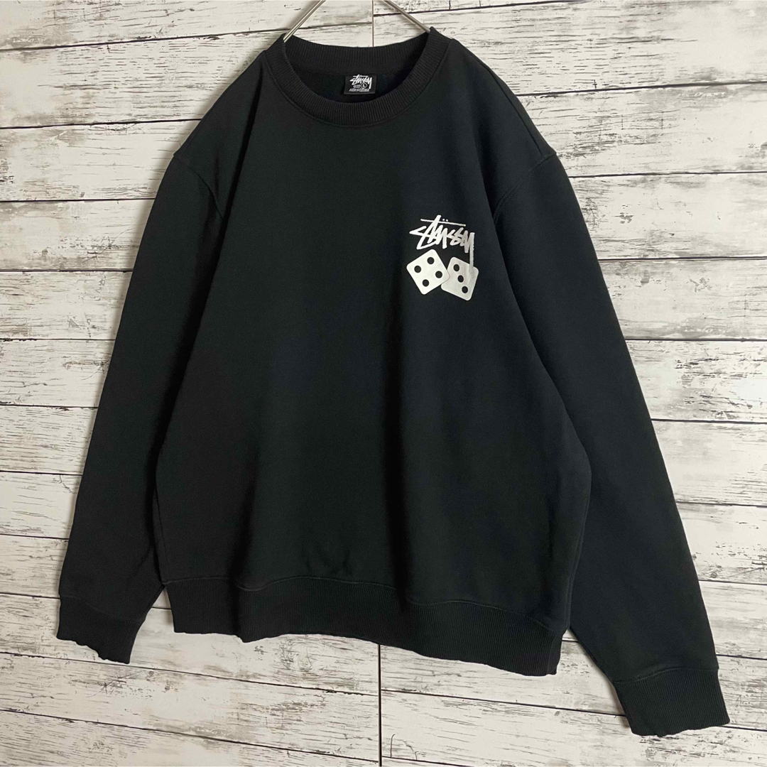 STUSSY(ステューシー)の【人気デザイン】ステューシー 8ボール 即完売モデル スウェット 定番カラー メンズのトップス(スウェット)の商品写真