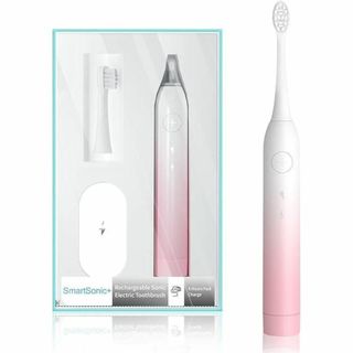 ✨新品✨人気色ピンク✨お買い得❗️電動歯ブラシ 充電式歯ブラシ (電動歯ブラシ)