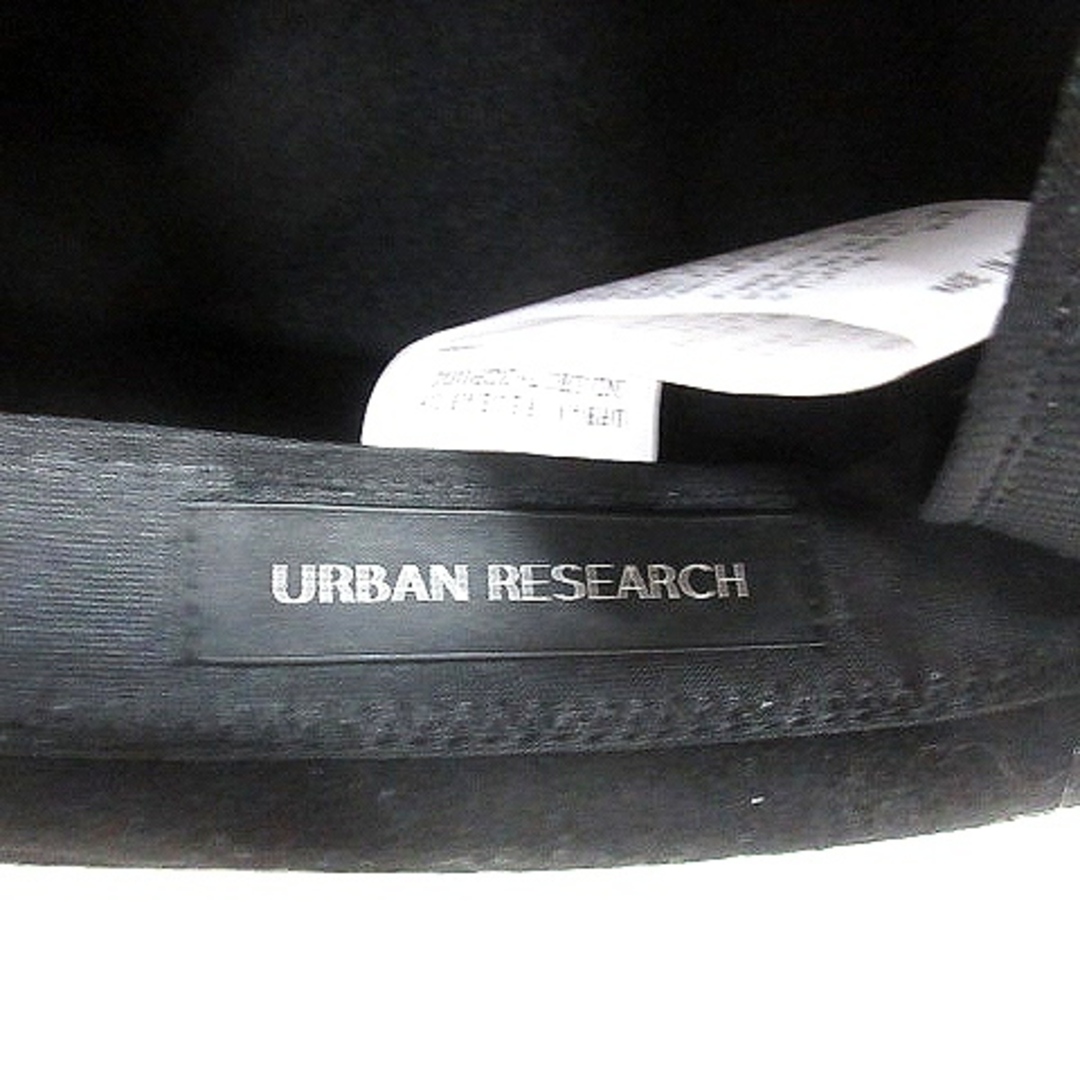 URBAN RESEARCH(アーバンリサーチ)のアーバンリサーチ 帽子 フェルトキャスケット ウール 黒 ブラック /AU レディースの帽子(キャスケット)の商品写真