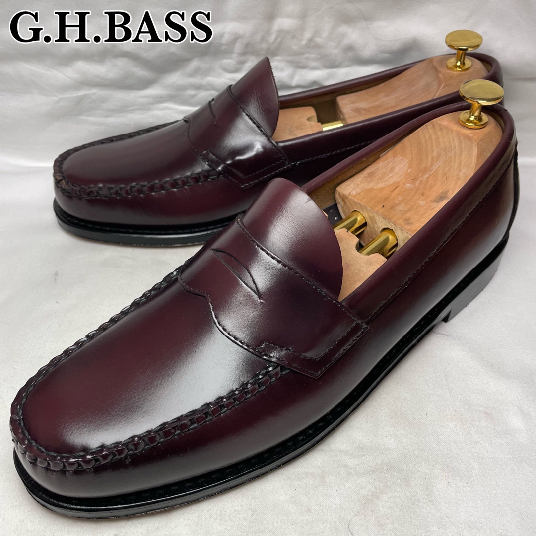 期間限定開催！ 【極美品】G.H.BASS LOGAN ローガン コインローファー