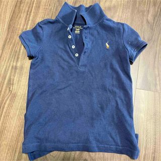 ポロラルフローレン(POLO RALPH LAUREN)の美品！poloラルフローレン ネイビー ポロシャツ 120㎝(Tシャツ/カットソー)