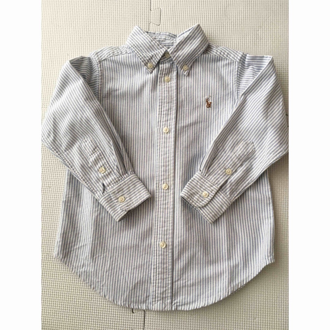 Ralph Lauren(ラルフローレン)のラルフローレン100 長袖シャツ  キッズ/ベビー/マタニティのキッズ服男の子用(90cm~)(ブラウス)の商品写真