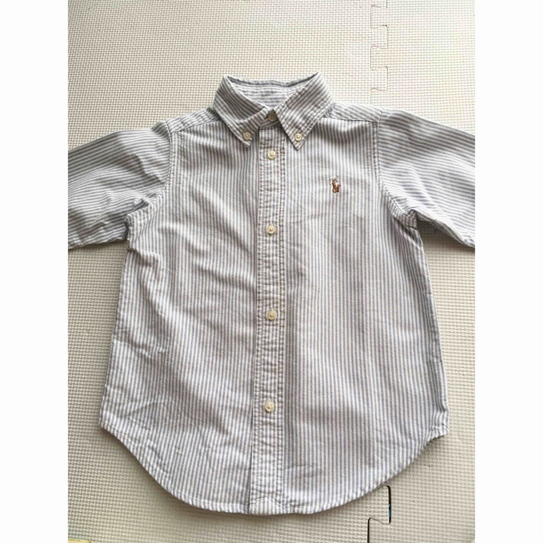 Ralph Lauren(ラルフローレン)のラルフローレン100 長袖シャツ  キッズ/ベビー/マタニティのキッズ服男の子用(90cm~)(ブラウス)の商品写真