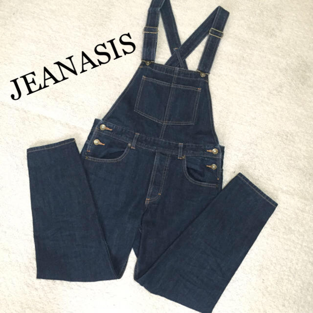 JEANASIS(ジーナシス)のJEANASIS インディゴデニムサロペット レディースのパンツ(サロペット/オーバーオール)の商品写真