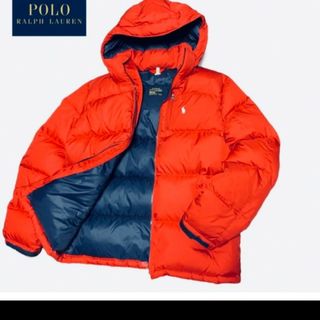 ポロラルフローレン(POLO RALPH LAUREN)の【未使用近い美品】ラルフローレンダウン★暖かい肉厚軽量ダウンM〜L160-170(ダウンジャケット)