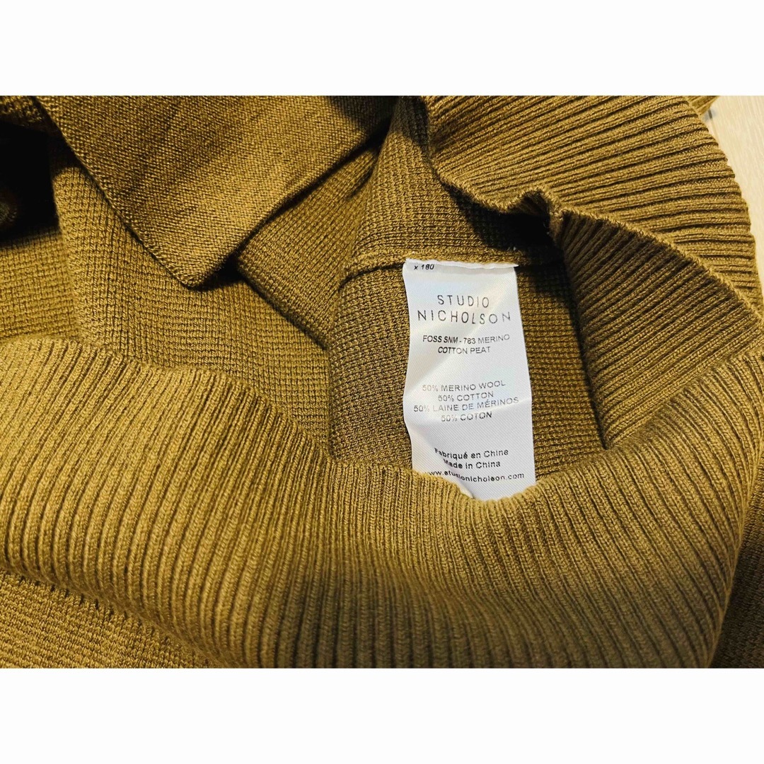 STUDIO NICHOLSON - 【新品未使用】STUDIO NICHOLSON オーバー STUDIO NICHOLSON - 【新品未使用】STUDIO NICHOLSON オーバー
