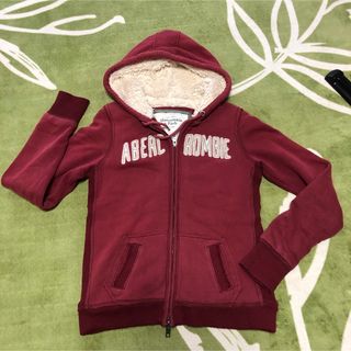 アバクロンビーアンドフィッチ(Abercrombie&Fitch)のアバクロ　もこもこパーカー　レディース   Lサイズ (パーカー)