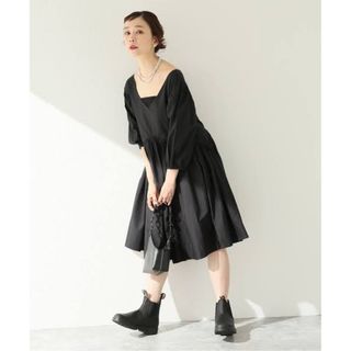 Merlette - マーレット⭐️ワンピース ソリマン 黒の通販 by