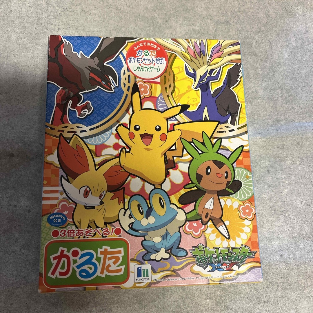 ポケモン　かるた　ポケットモンスターXY エンタメ/ホビーのテーブルゲーム/ホビー(カルタ/百人一首)の商品写真