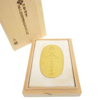 【本物保証】 箱付 新品同様 小判 大判 伊勢神宮 第六捨回御遷宮記念 置物 FINE GOLD 純金 K24YG ノーブランド No brand(その他)