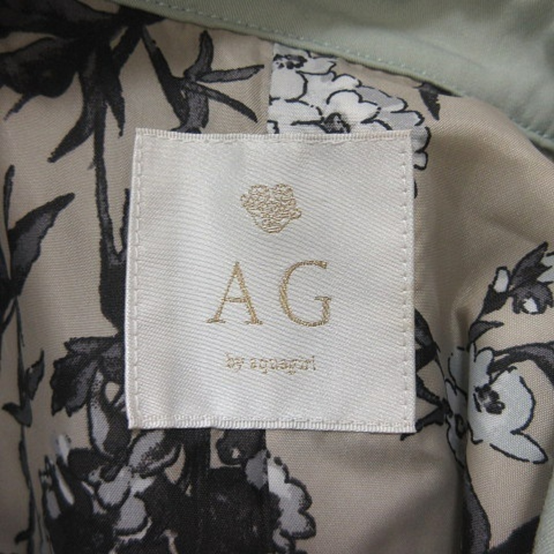 AG by aquagirl(エージーバイアクアガール)のエージーバイアクアガール トレンチコート 総裏地 L 緑 ミントグリーン /YI レディースのジャケット/アウター(トレンチコート)の商品写真