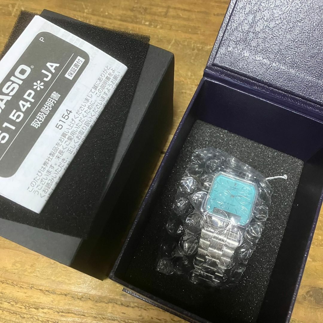 CASIO - カシオ ティファニーブルー AQ-230A-2A2MQYJF 新品未 CASIO - カシオ ティファニーブルー AQ-230A-2A2MQYJF 新品未