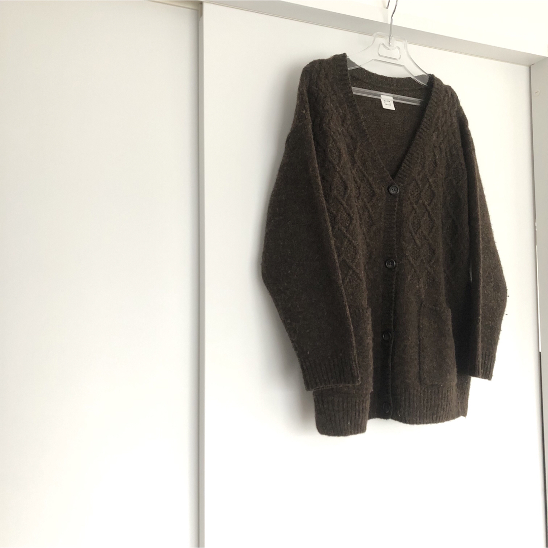 【bulle de savon】wool100%カーデ　 | フリマアプリ ラクマ