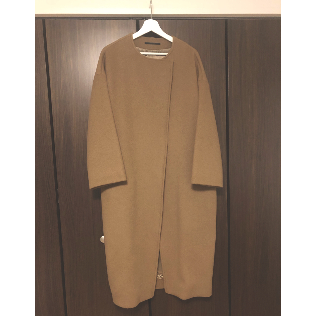 L'Appartement DEUXIEME CLASSE(アパルトモンドゥーズィエムクラス)のL'Appartement Over Sized LAMB Coat レディースのジャケット/アウター(ロングコート)の商品写真