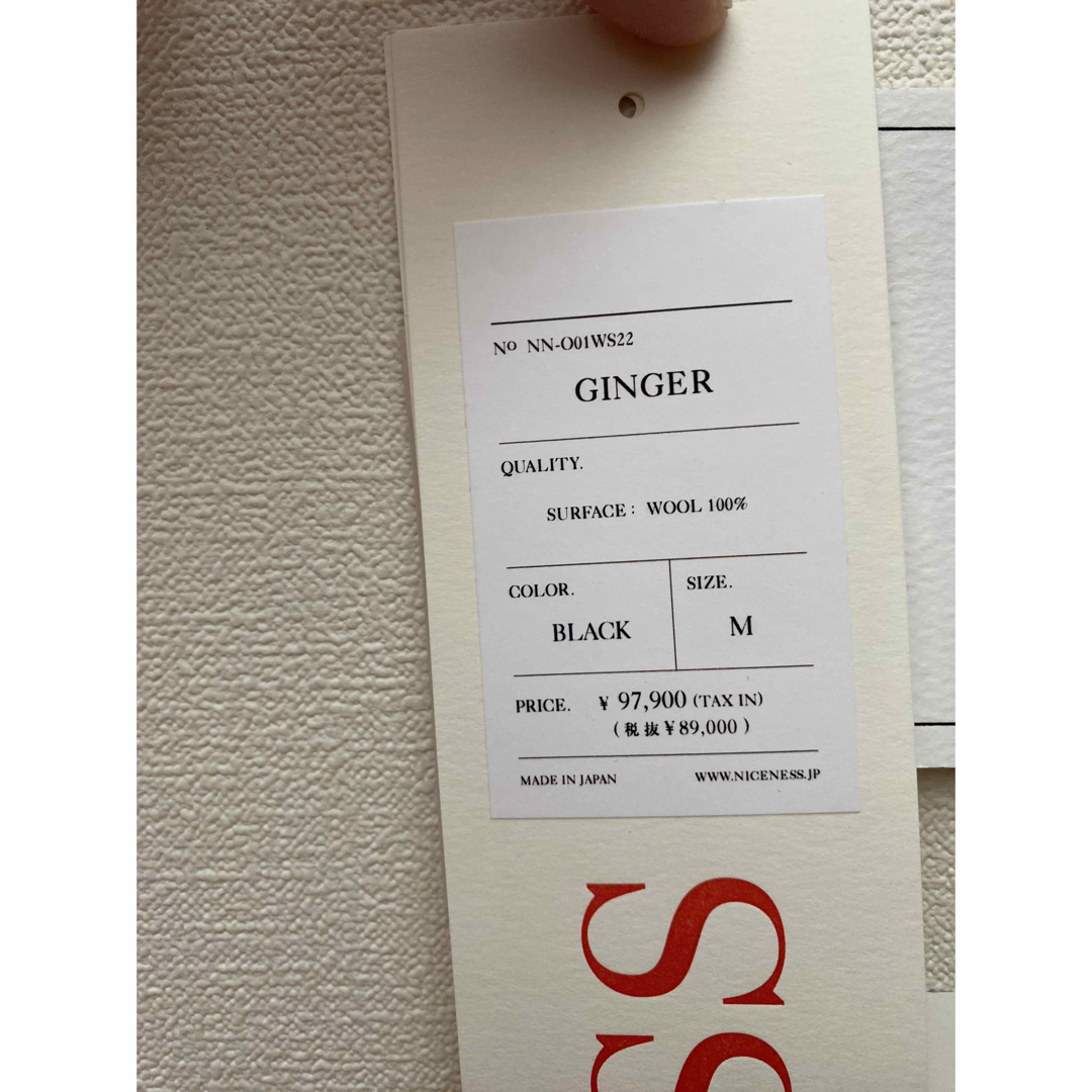 COMOLI - niceness Ginger 22ss Black M sizeの通販 by よっちゃん's