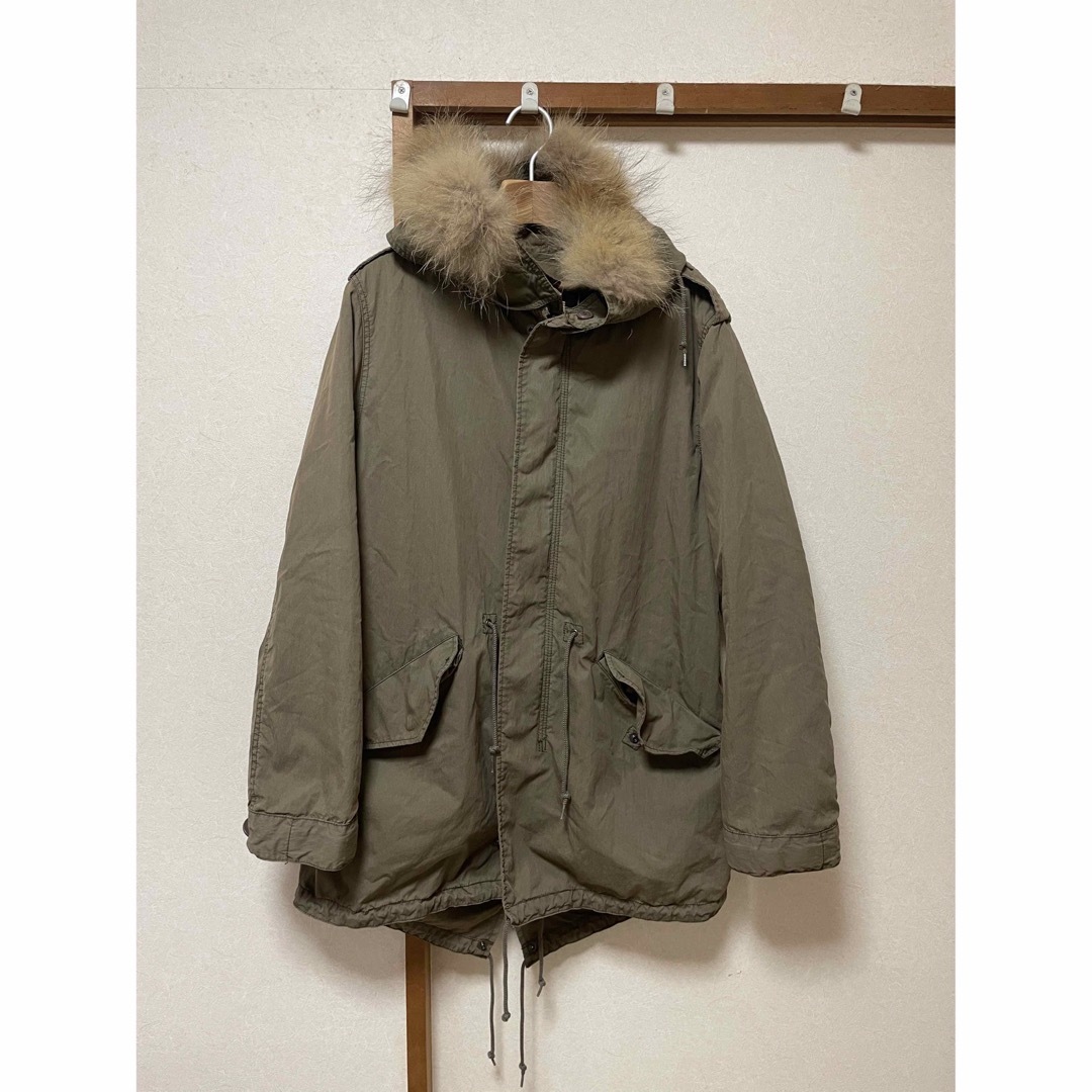 ALPHA INDUSTRIES - ファー、フード、ライナー付き ALPHAモッズコート ...