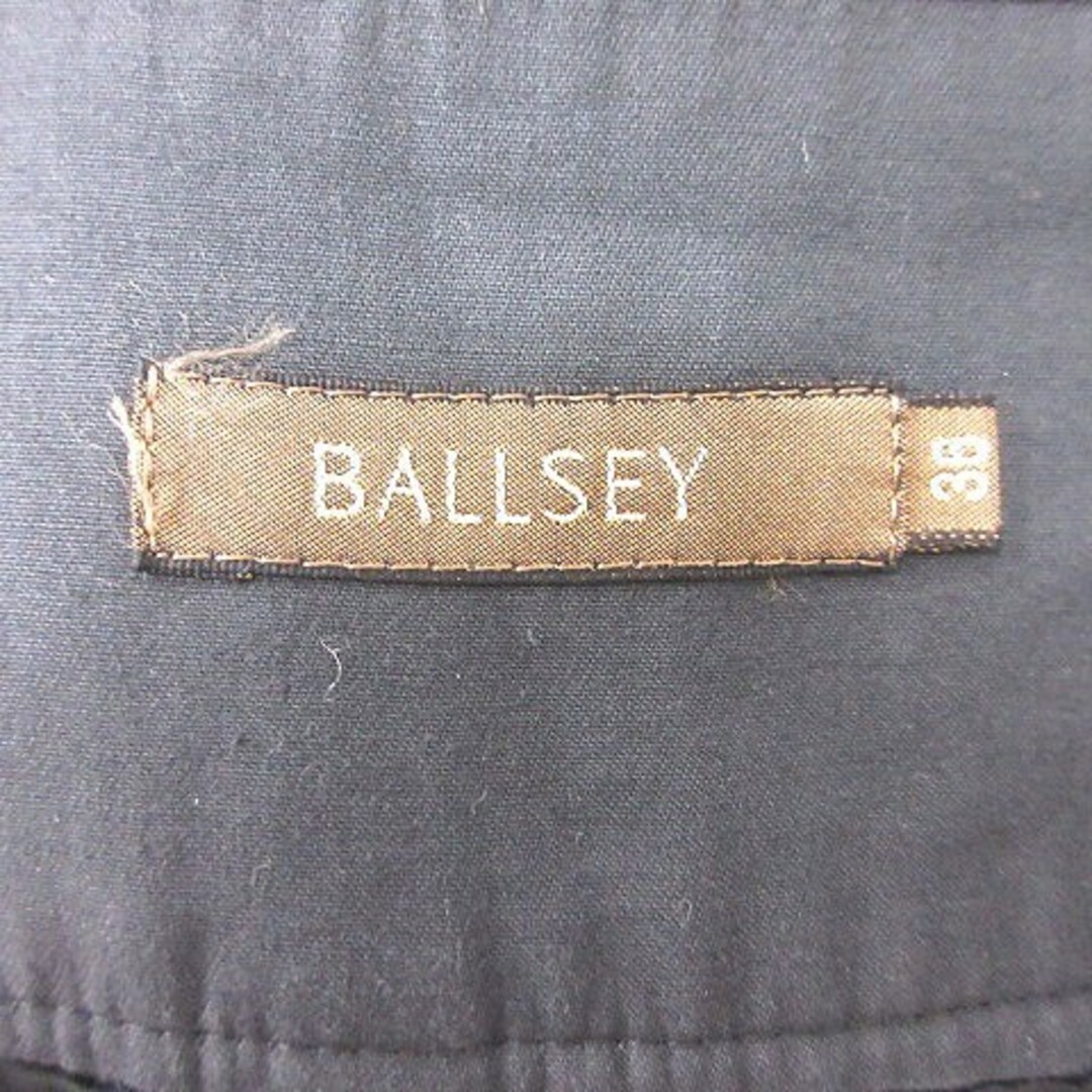 Ballsey(ボールジィ)のボールジー タイトスカート ひざ丈 コーデュロイ 36 濃紺 ネイビー レディースのスカート(ひざ丈スカート)の商品写真