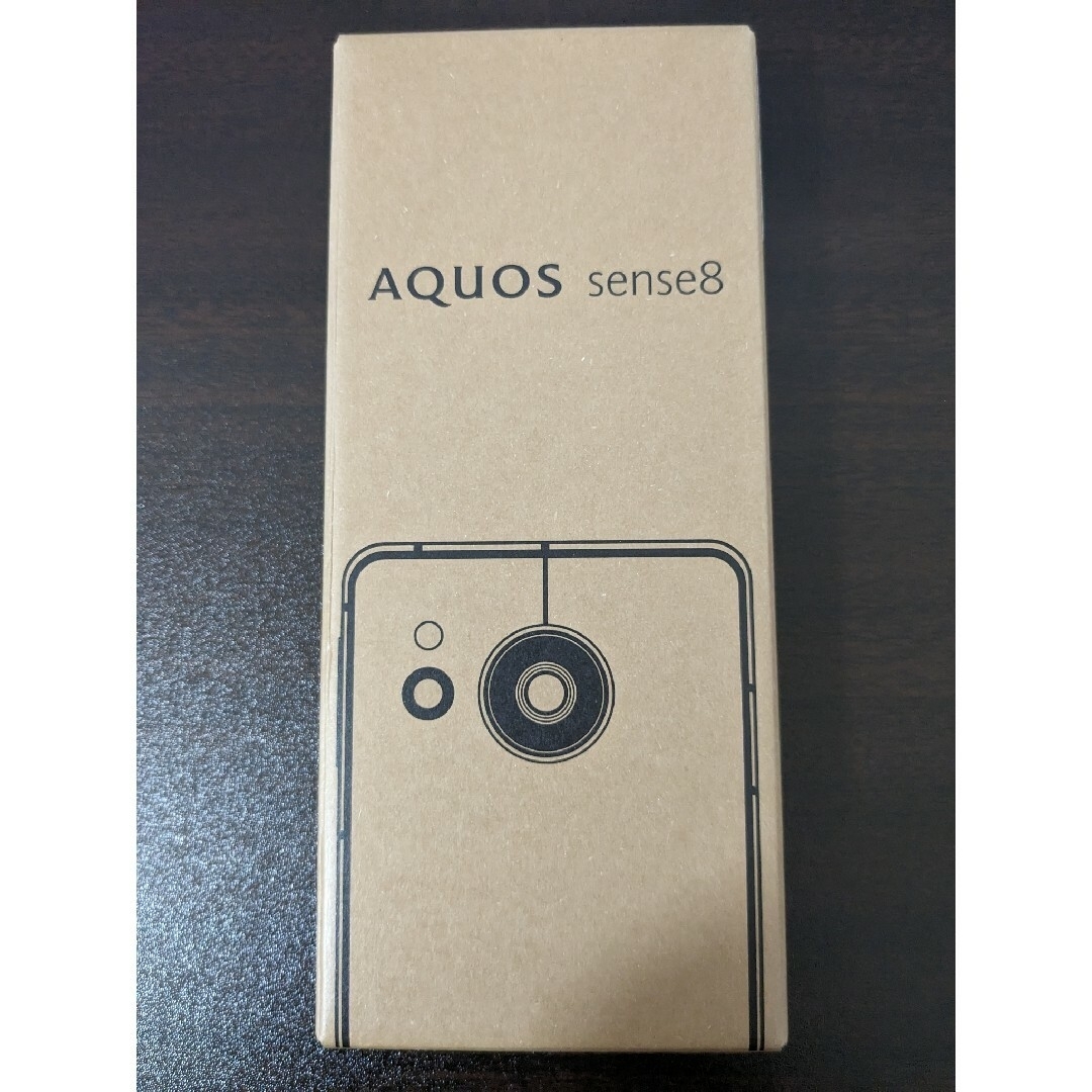 新品未開封 AQUOS sense8 SH-M26 SIMフリー ライトカッパースマートフォン本体