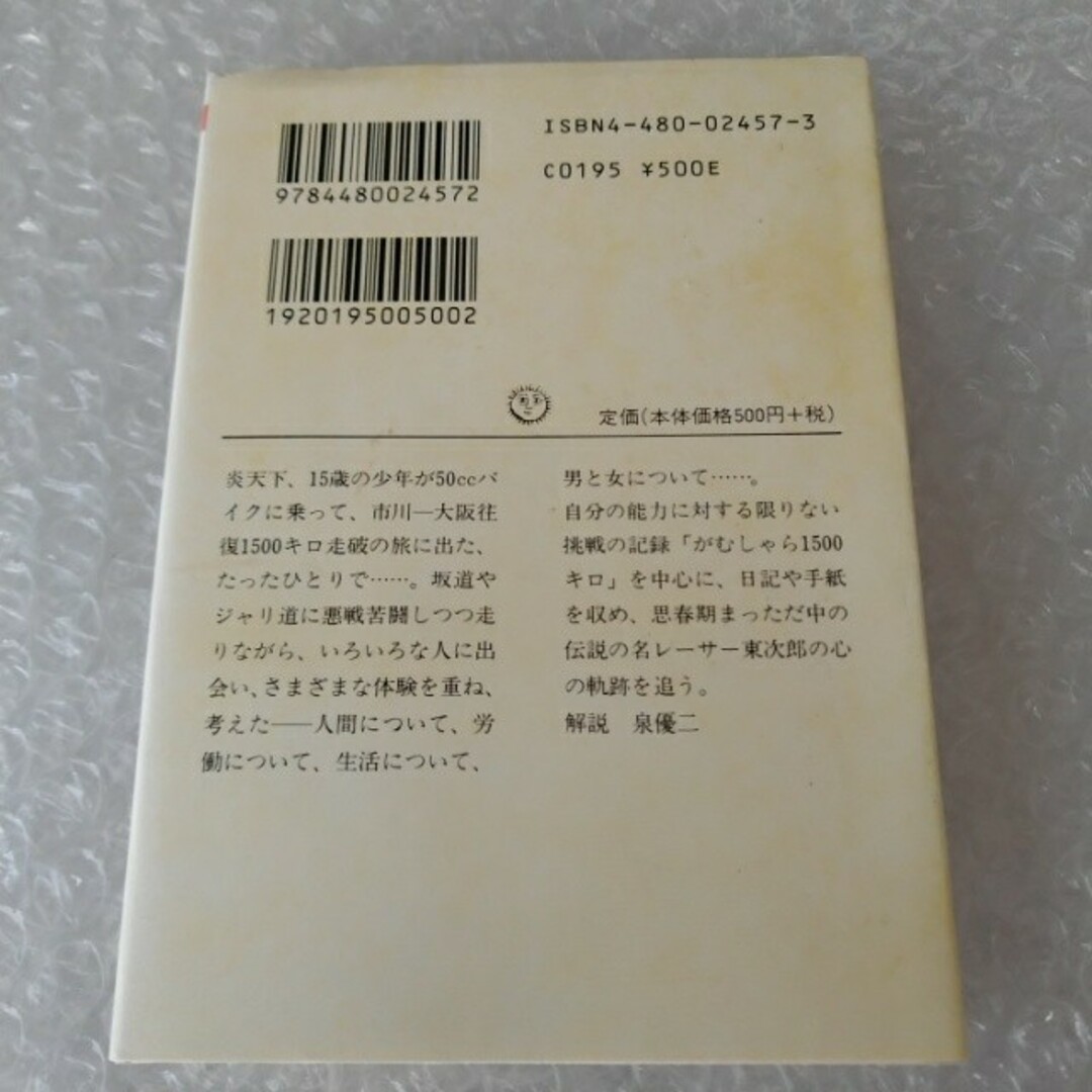 文庫「がむしゃら１５００キロ/浮谷東次郎」