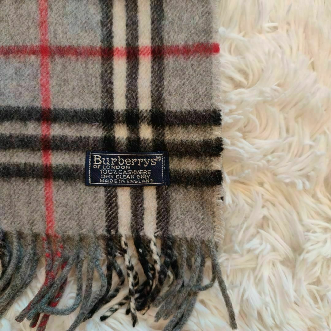 BURBERRY(バーバリー)の【カシミヤ100%】Burberrys　バーバリーズ　マフラー　ノバチェック レディースのファッション小物(マフラー/ショール)の商品写真