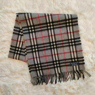 バーバリー(BURBERRY)の【カシミヤ100%】Burberrys　バーバリーズ　マフラー　ノバチェック(マフラー/ショール)