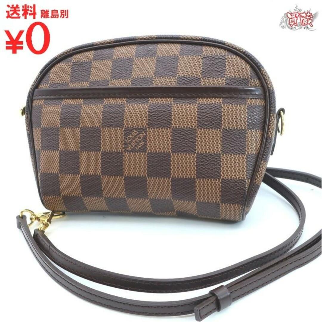 メッセンジャーバッグLOUIS VUITTON ルイヴィトン　
ポシェット イパネマ N51296ダミエ　
エベヌ ショルダーバッグ レディース　
【正規品】 
【買蔵】