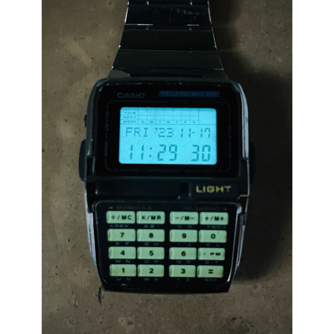 CASIO カシオ データバンク DBC-630 電池交換済 - 腕時計(デジタル)
