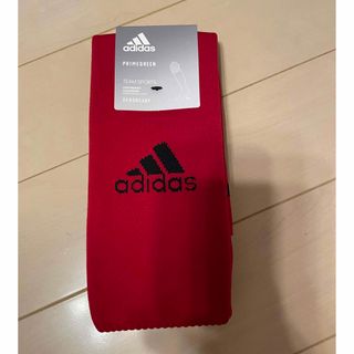 アディダス(adidas)のサッカーソックス赤adidas アディダス　サイズ→22-24センチ　(その他)