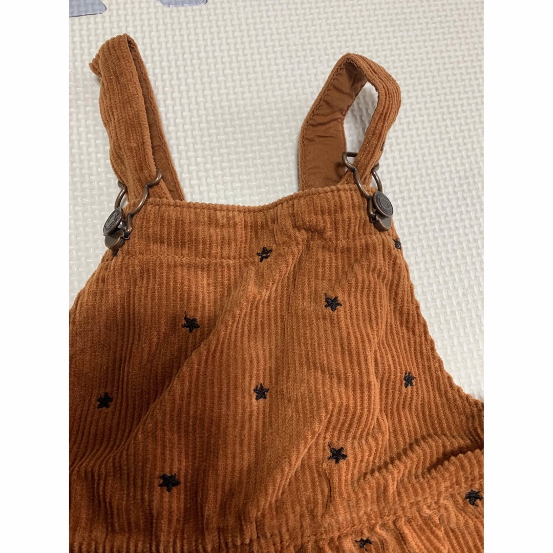 ZARA KIDS(ザラキッズ)のZara Kids ジャンパースカート　美品　3-4歳　104cm キッズ/ベビー/マタニティのキッズ服女の子用(90cm~)(スカート)の商品写真