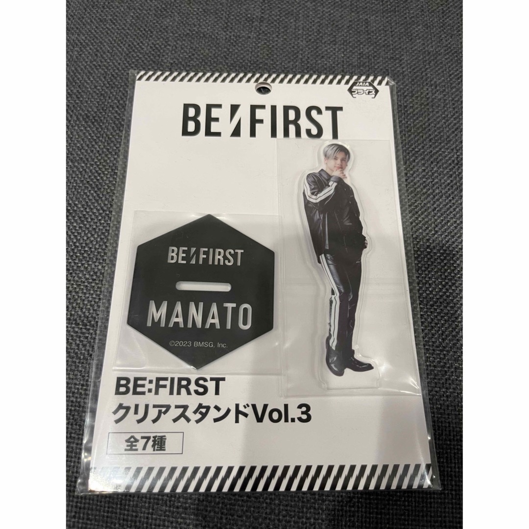 BE:FIRST MANATO クリアスタンド BE FIRST マナト エンタメ/ホビーのタレントグッズ(ミュージシャン)の商品写真