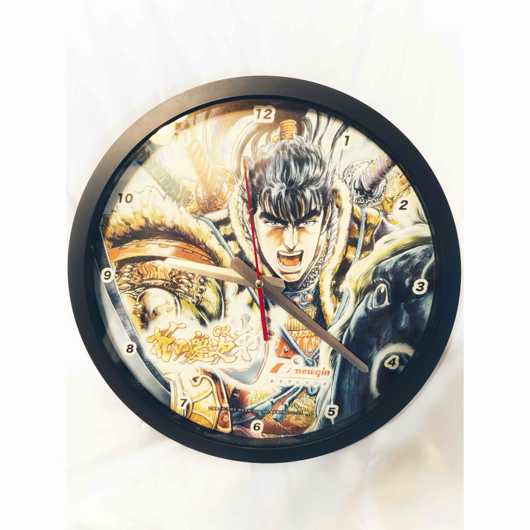 newgin - パチンコ 花の慶次 斬 オリジナル 時計 非売品 newgin - パチンコ 花の慶次 斬 オリジナル 時計 非売品