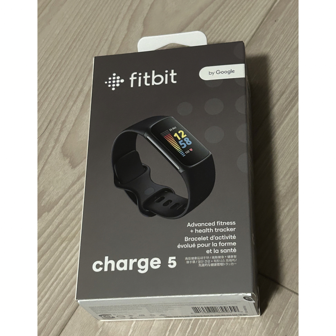 トレーニング/エクササイズFitbit charge5 BLACK 新品未開封