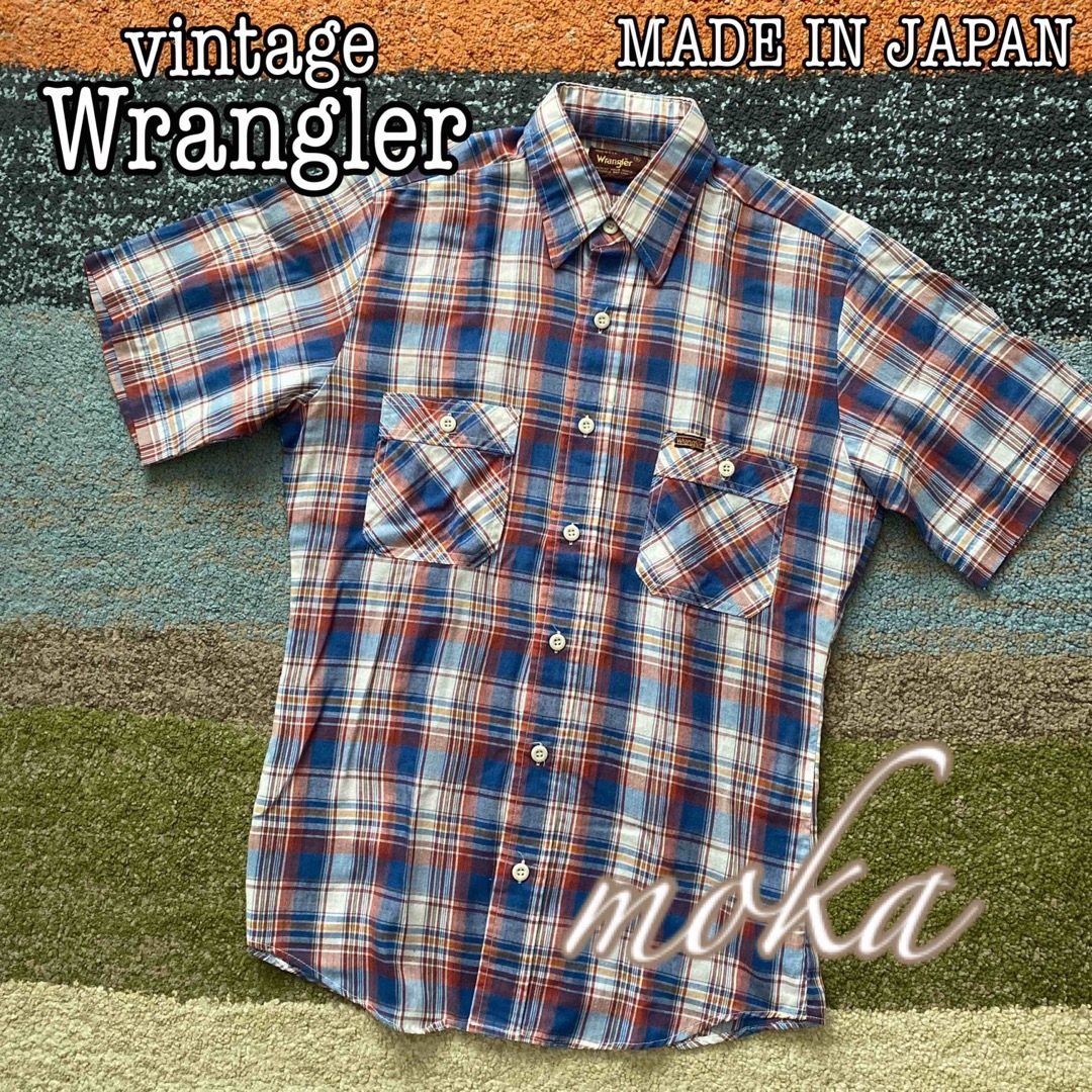 Wrangler(ラングラー)のvintage Wrangler ラングラー シャツ USA製 チェックシャツ メンズのトップス(シャツ)の商品写真