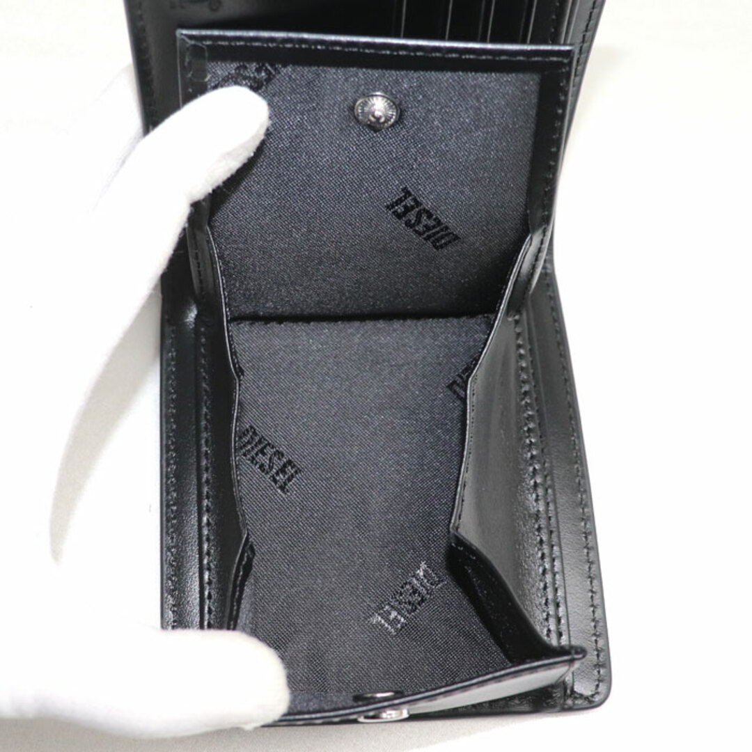 DIESEL - DIESEL ディーゼル 1DR BI FOLD COIN S 3D 二つ折り財布